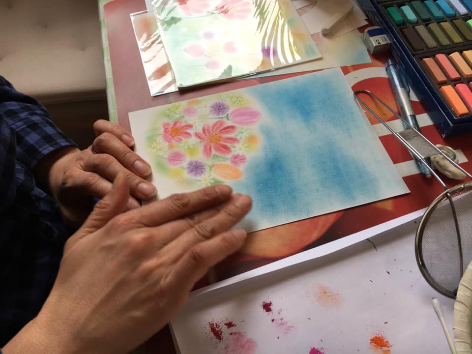 (画像)パステルアート