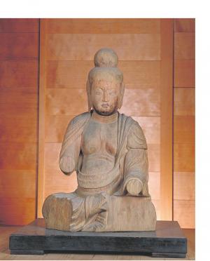 浮嶽神社　木造仏坐像