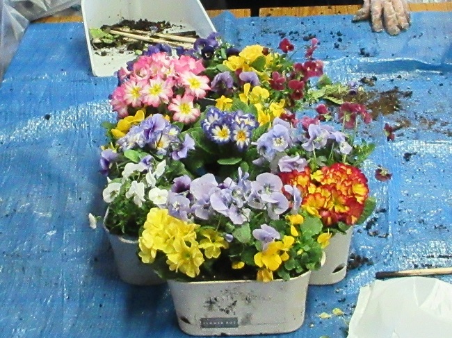 出来上がった作品の写真