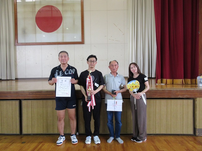 スポ大　バドミントン　準優勝