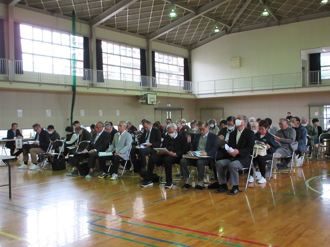 総会の写真