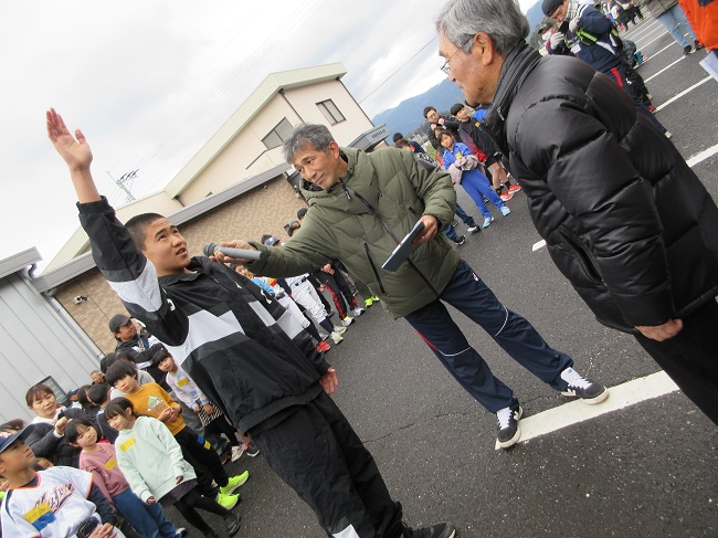 マラソン大会の画像