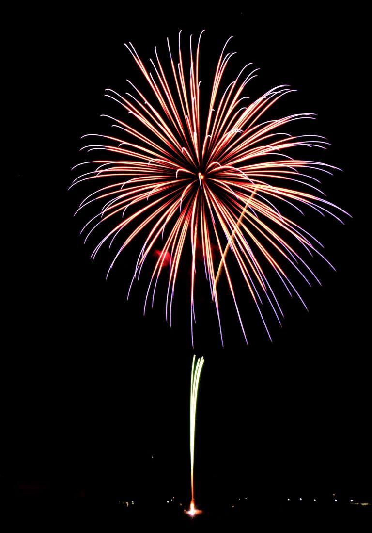 令和3年10月 花火大会 怡土コミュニティセンター