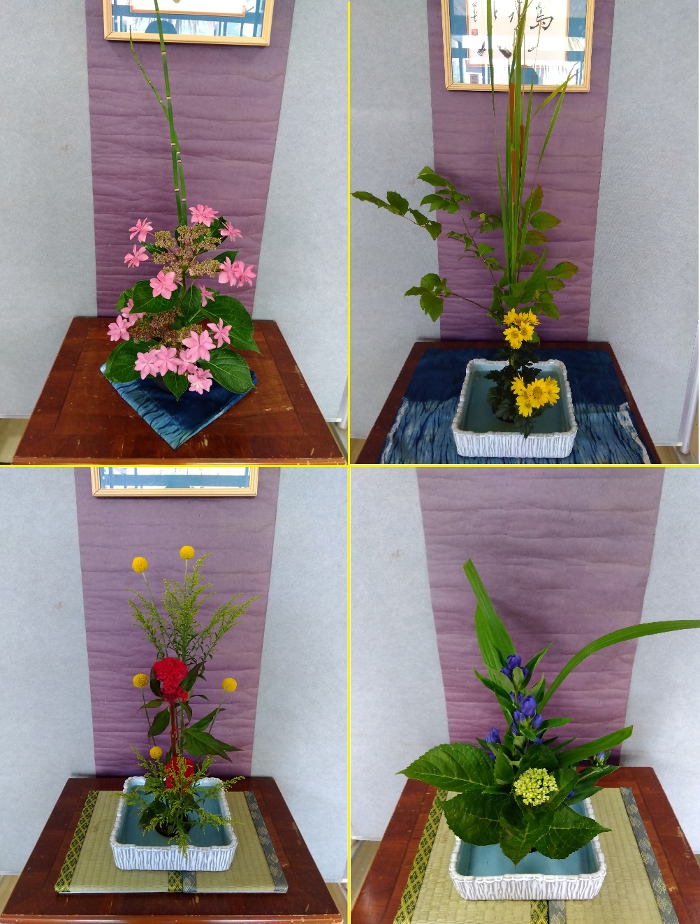 2024年6月の生け花