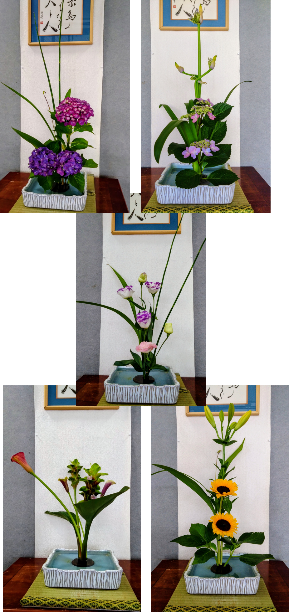 2026年6月の生け花