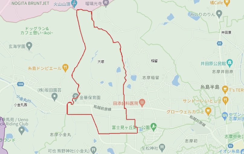 大塚　詳細地図