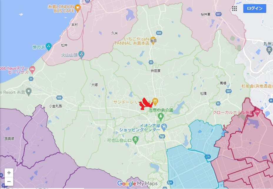 新開　広域地図