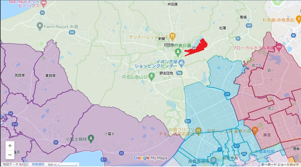 行合　広域地図