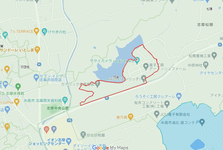 行合　詳細地図