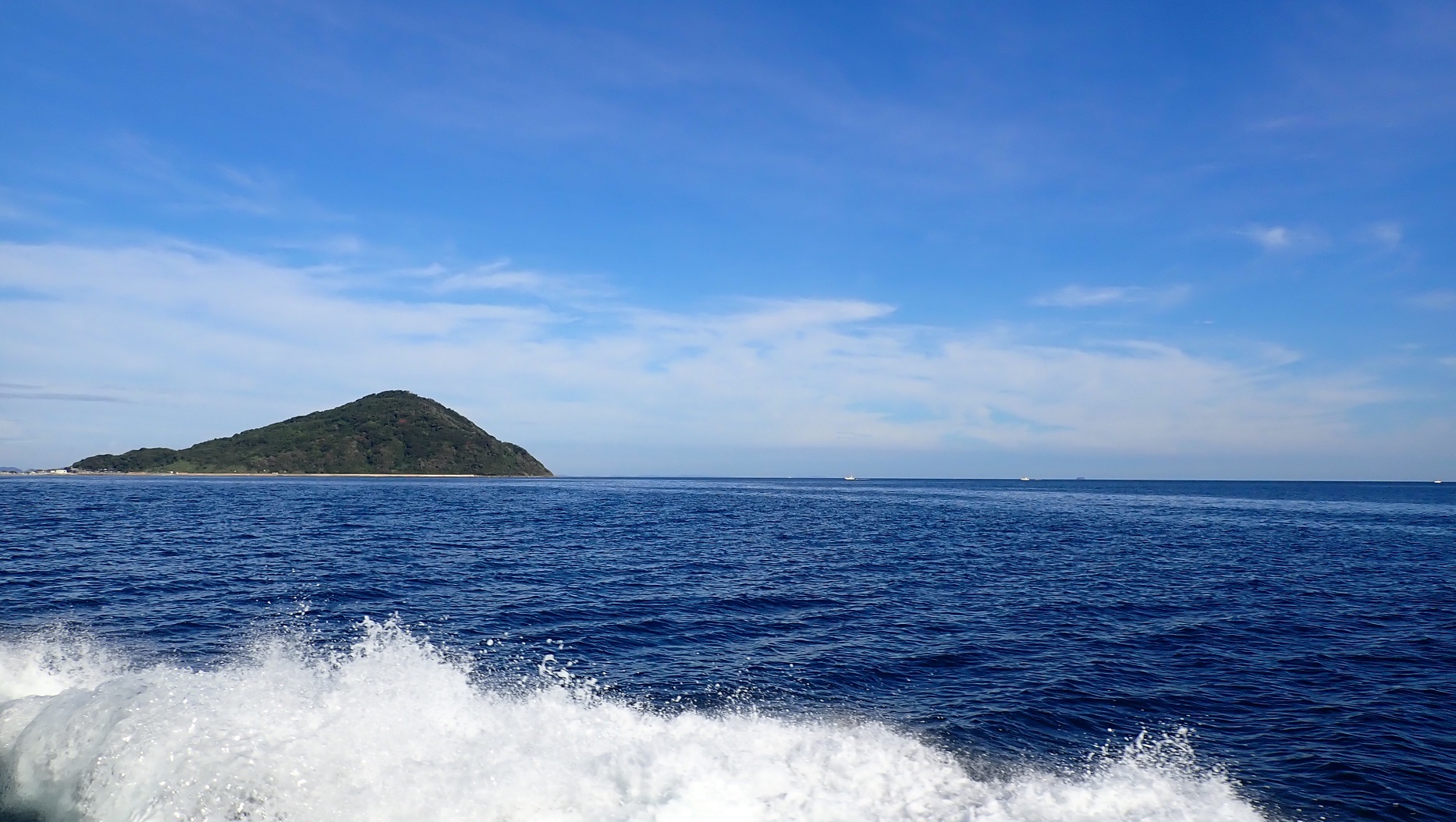 海上からの姫島