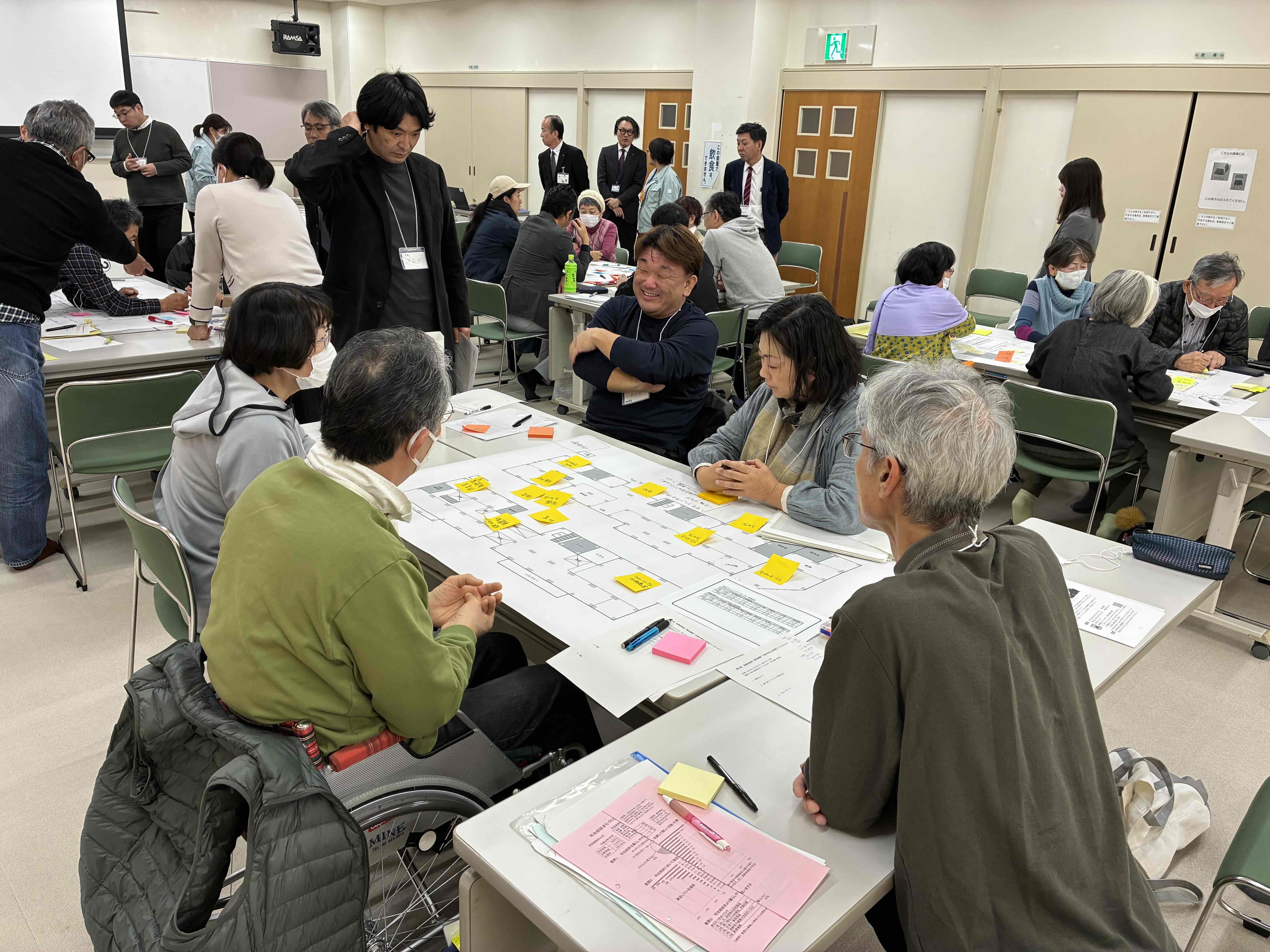 白熱した議論が交わされたグループワークの様子