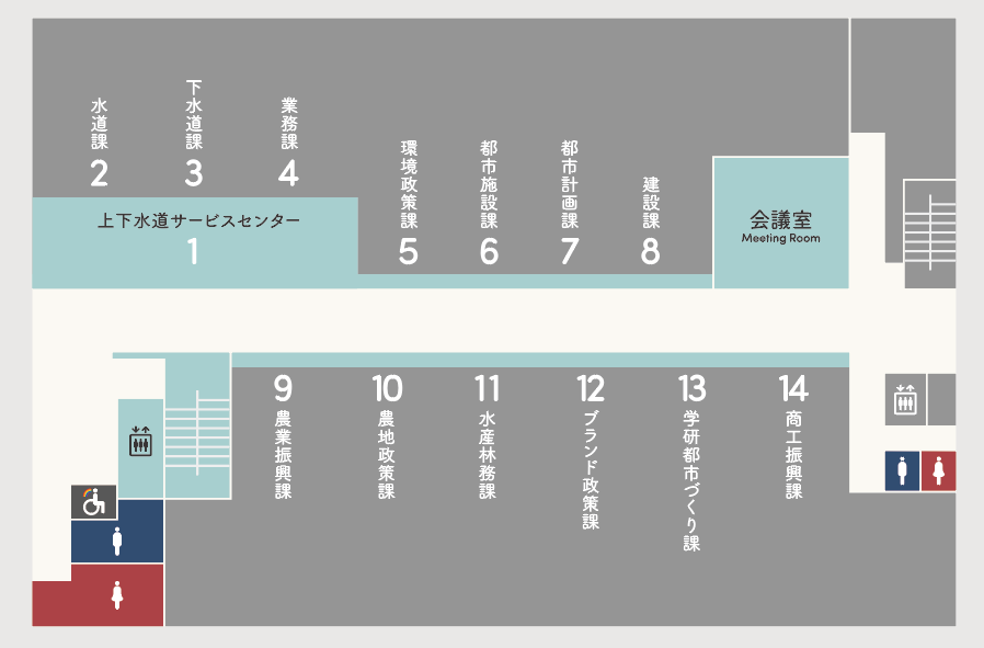 3階フロア図