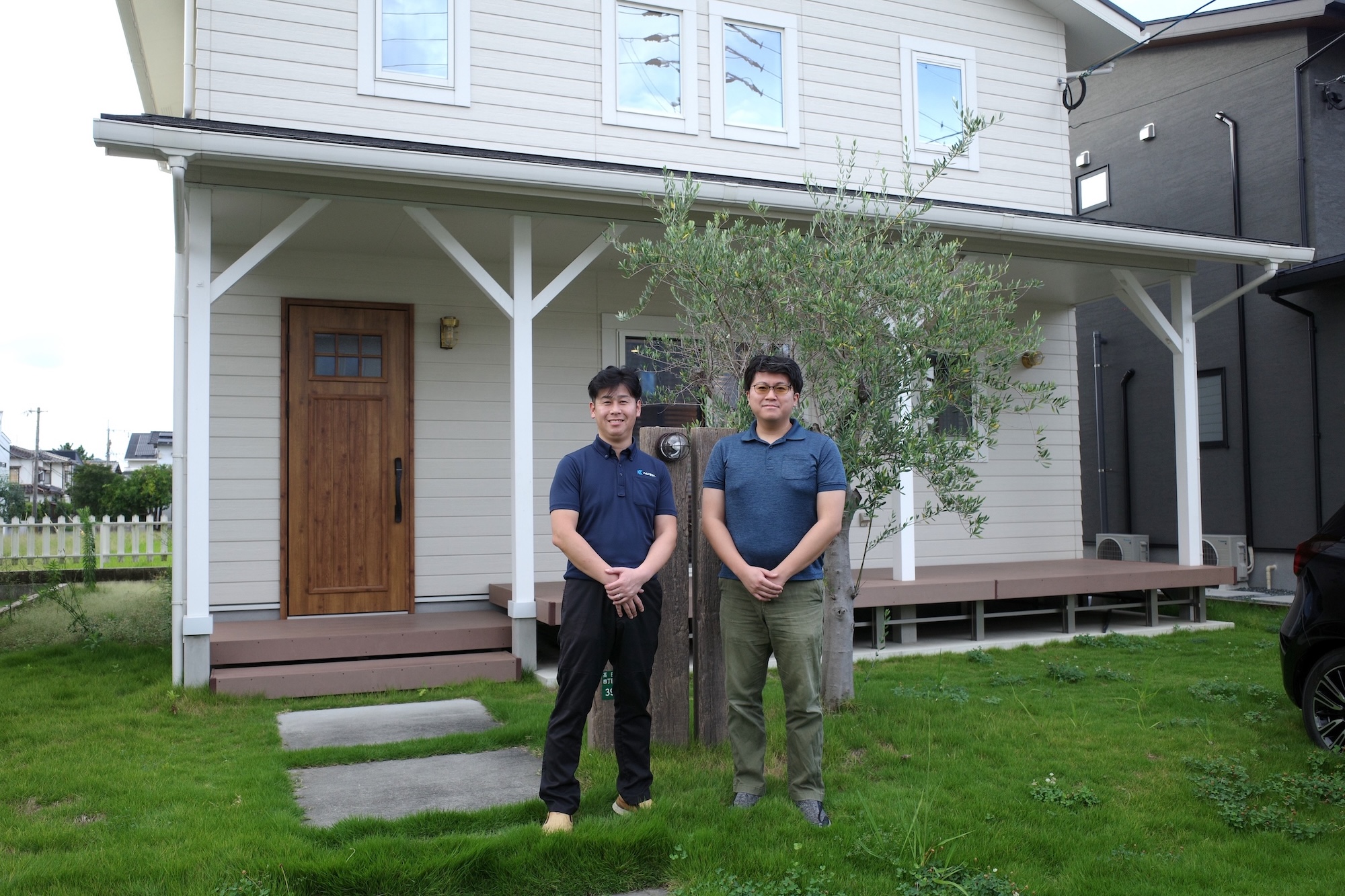 住民の拠点となっているモデルハウス