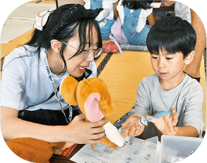 ぬいぐるみ病院の様子