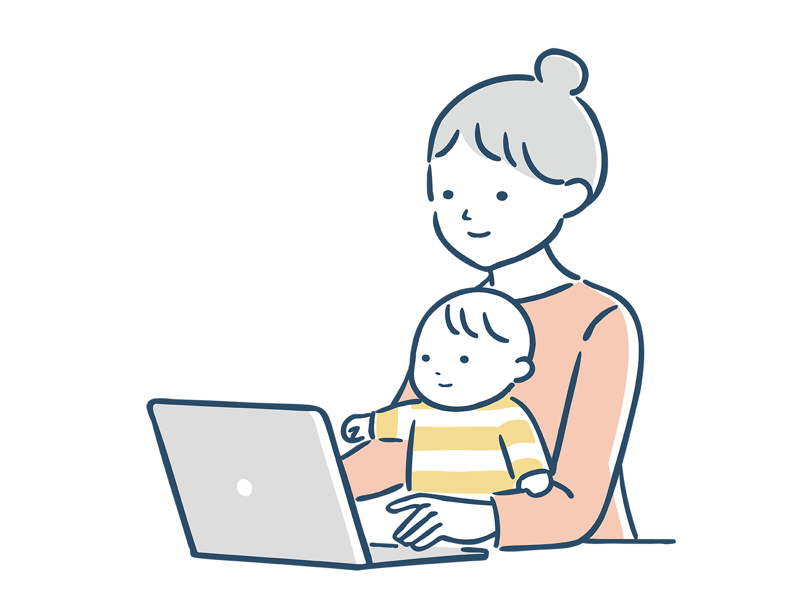 テレワークイラスト