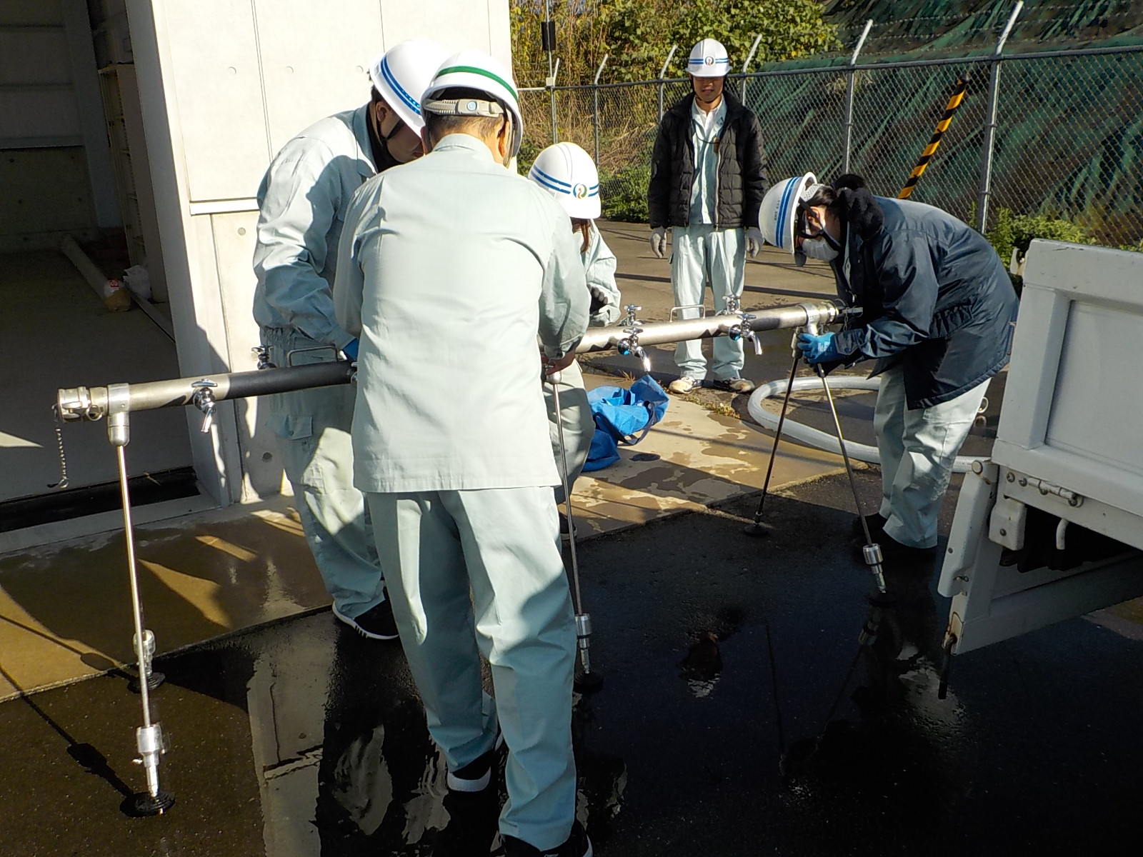 応急給水栓設置状況