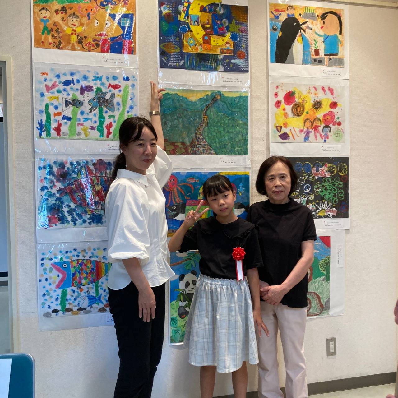 日中韓児童友好絵画展2025