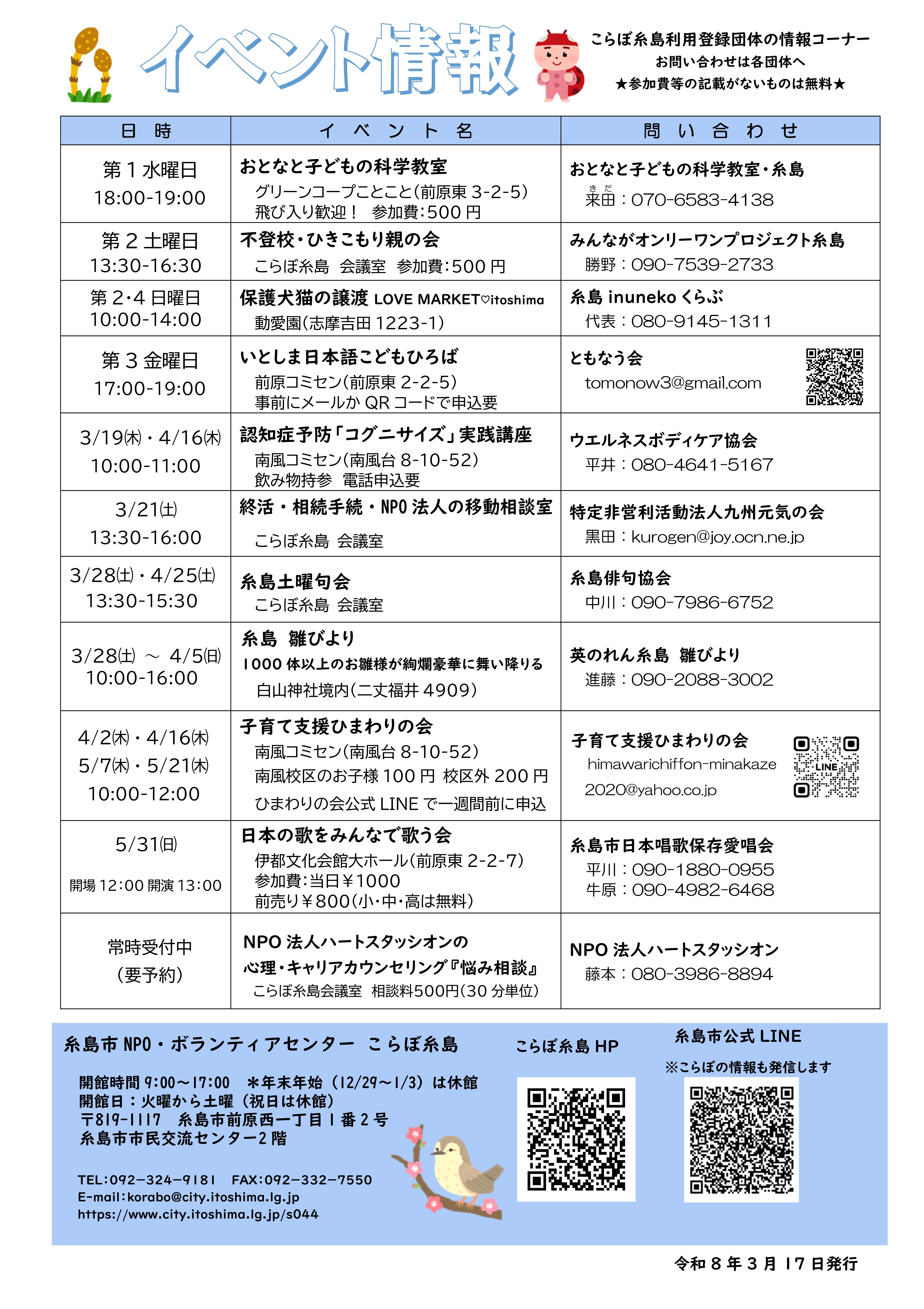 こらぼ糸島通信№62発行のお知らせ４